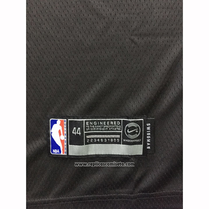 Camiseta Los Angeles Lakers Lebron James #23 Ciudad 2019-20 Negro